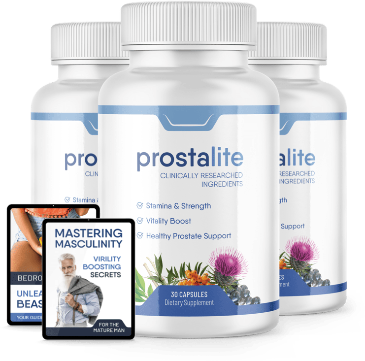 ProstaLite Supplement Bottle for Prostate Health
