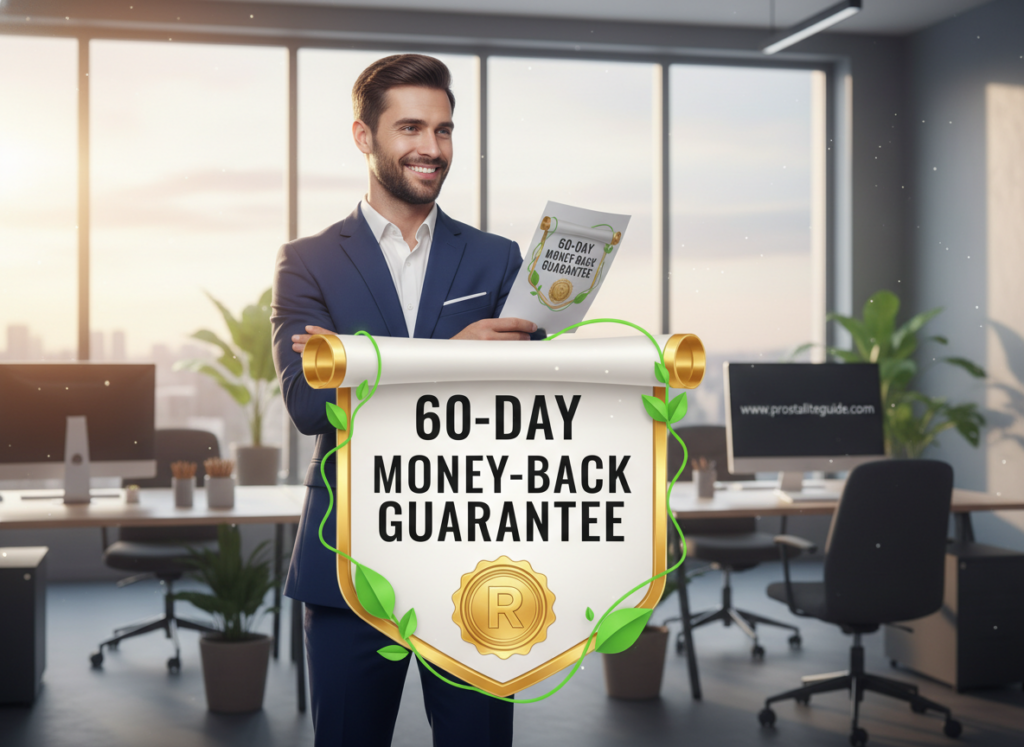 60-Day Money-Back Guarantee badge