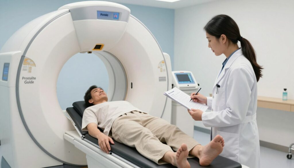 Illustration of sleep interruption and fatigue caused by frequent urination