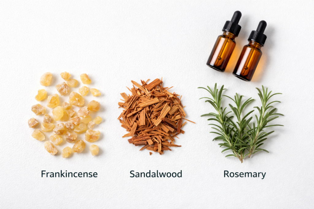 Ingredients for prostate health essential oil blend