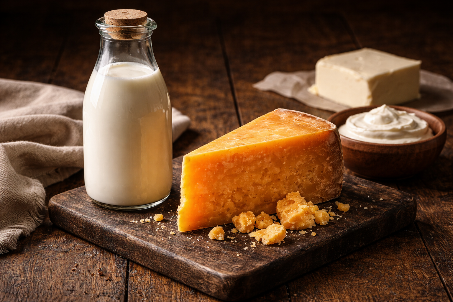 Full-fat dairy products including milk and cheese, which may contain hormones linked to prostate growth.